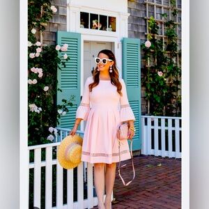 Eliza J pink dress Nordstrom